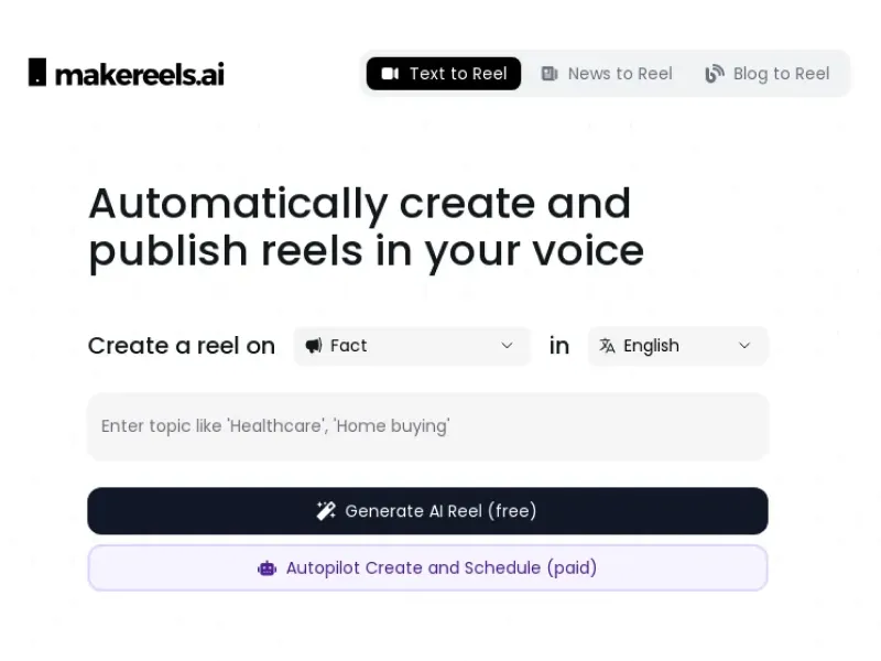 Makereels AI Review: How to Make Video in Minutes